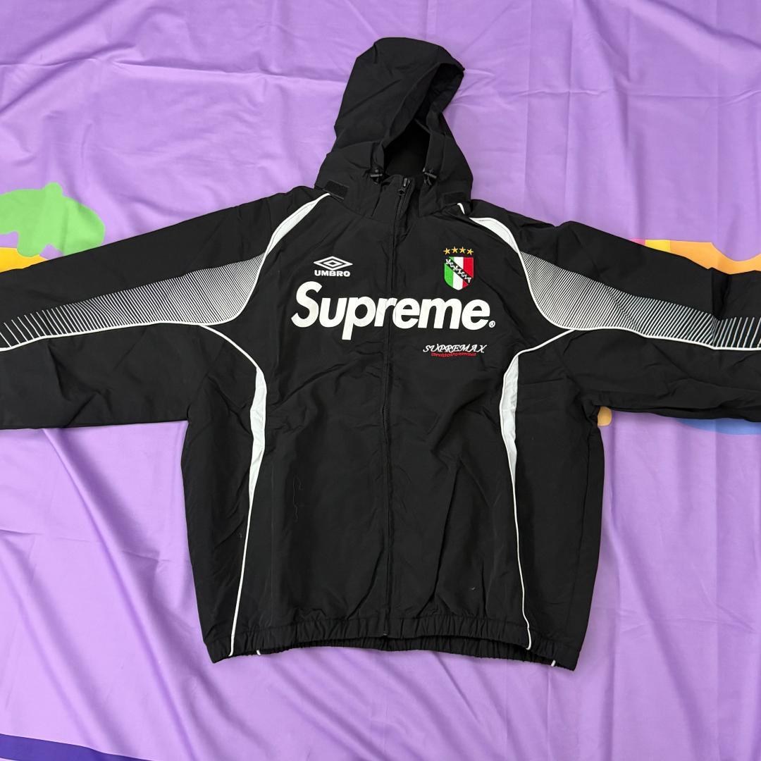 ブラック ナイロンジャケット　M サイズ : M