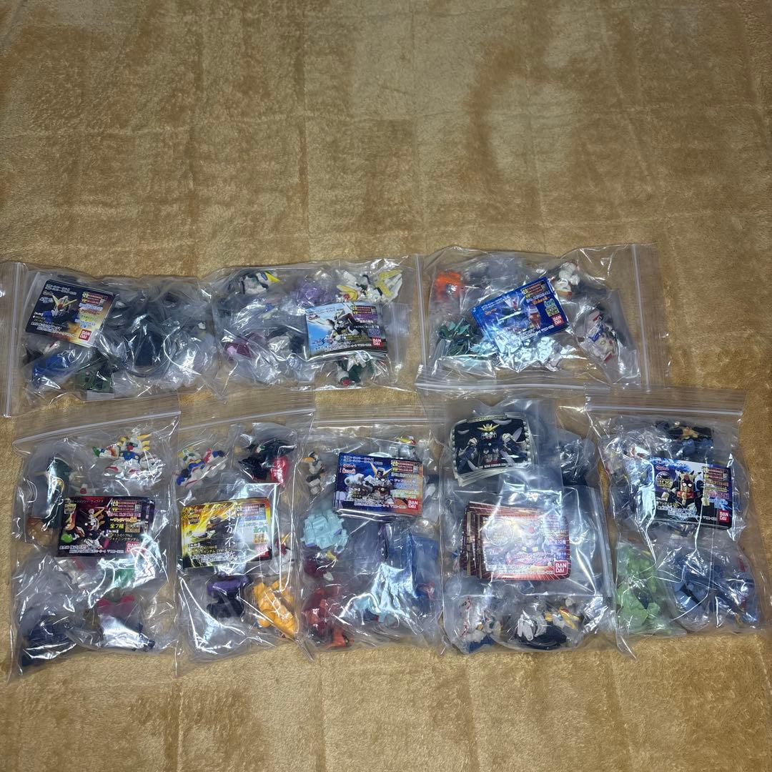 SDガンダム フルカラー59種セット　ブック付き　未開封