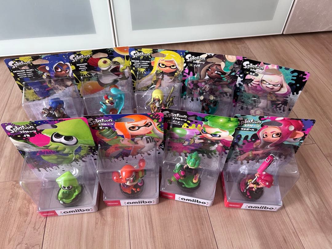 新品未開封　amiibo スプラトゥーンセット
