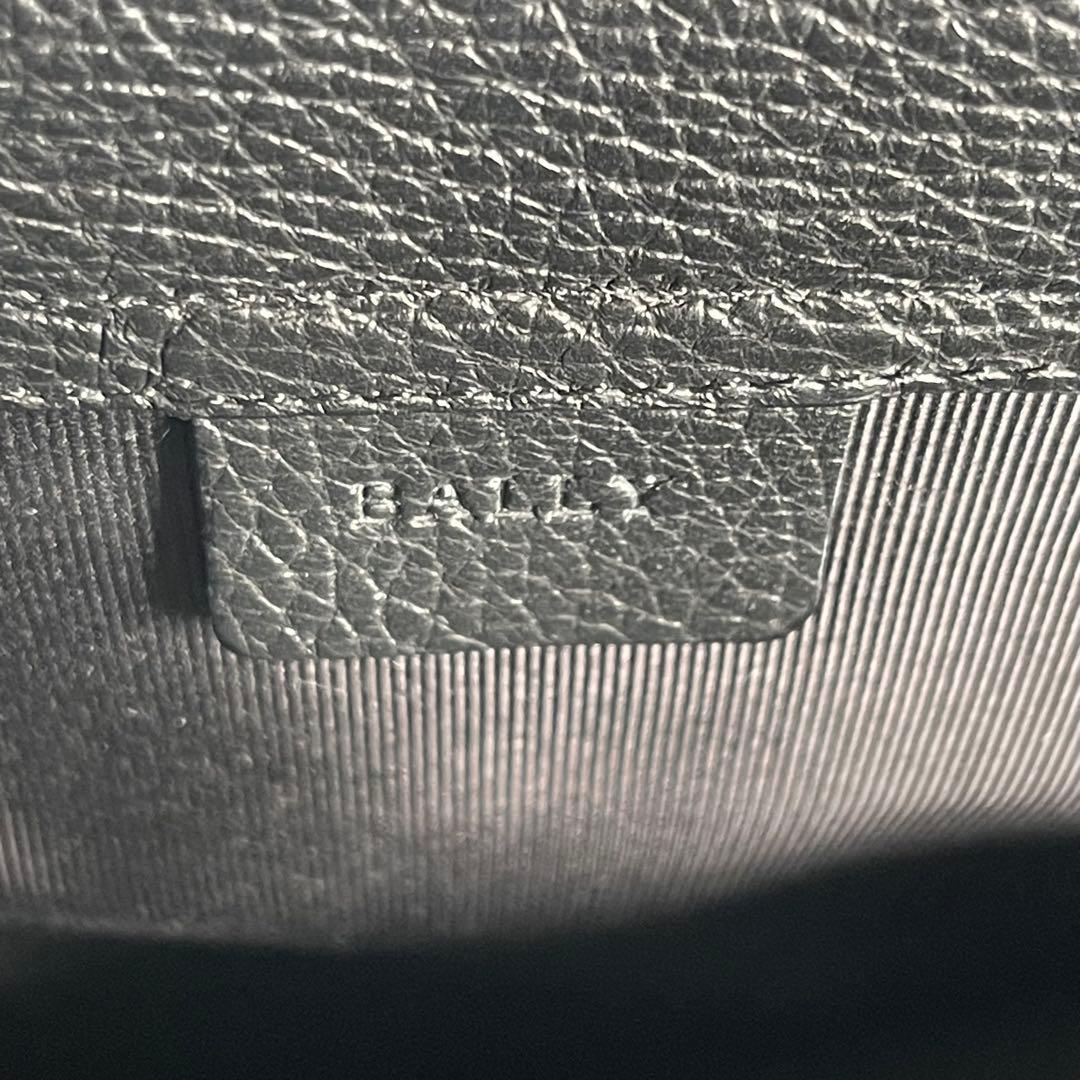 超美品✨】BALLYバリーメンズビジネスバッグトートレザーBロゴ黒船型A4
