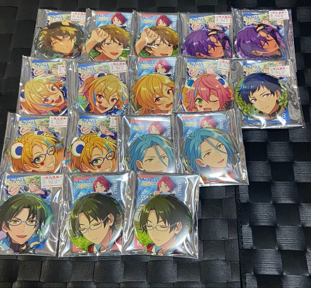 あんスタ コレクション缶バッジ Nov. 翠 アドニス なずな 他 - メルカリ