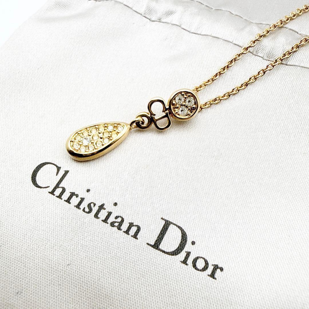 2929 極美品✨ Dior ネックレス CD ロゴ 希少 刻印 - メルカリ