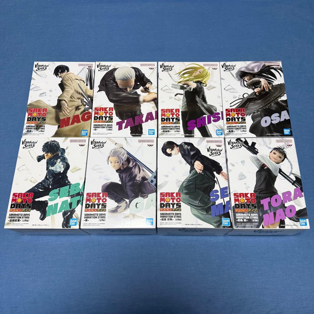 【未開封】サカモトデイズ VIBRATION STARS フィギュア 8体セット