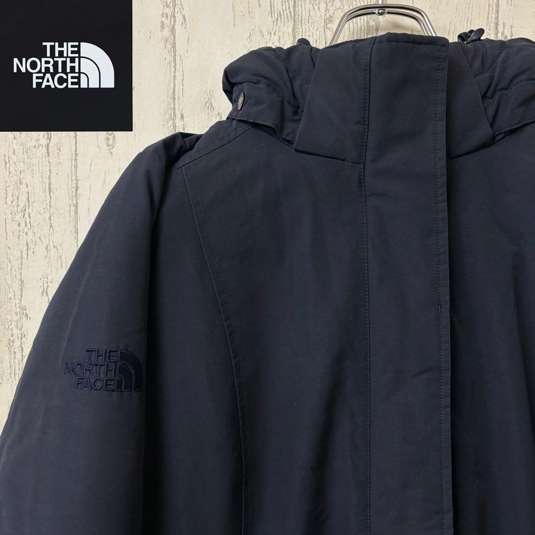 【激レア】ザノースフェイス マクマードパーカー　ロングコート　韓国限定　刺繍