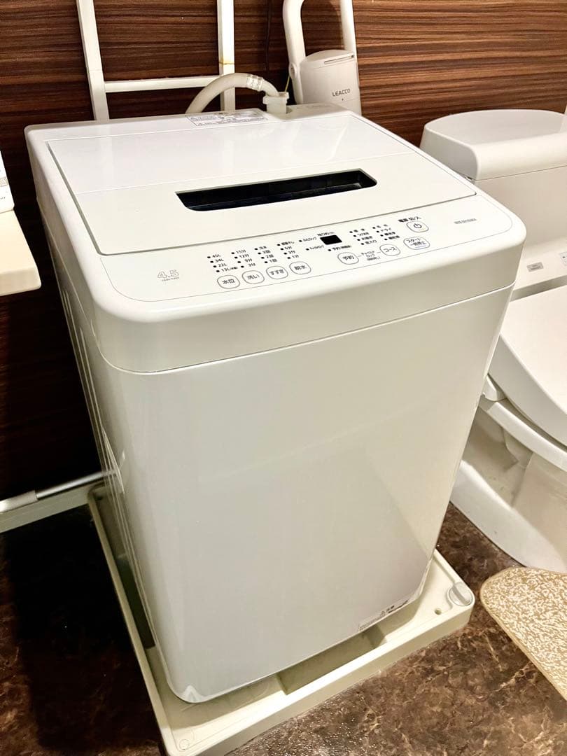 【本日限り】IRIS OHYAMA 洗濯機 4.5kg 【送料無料】
