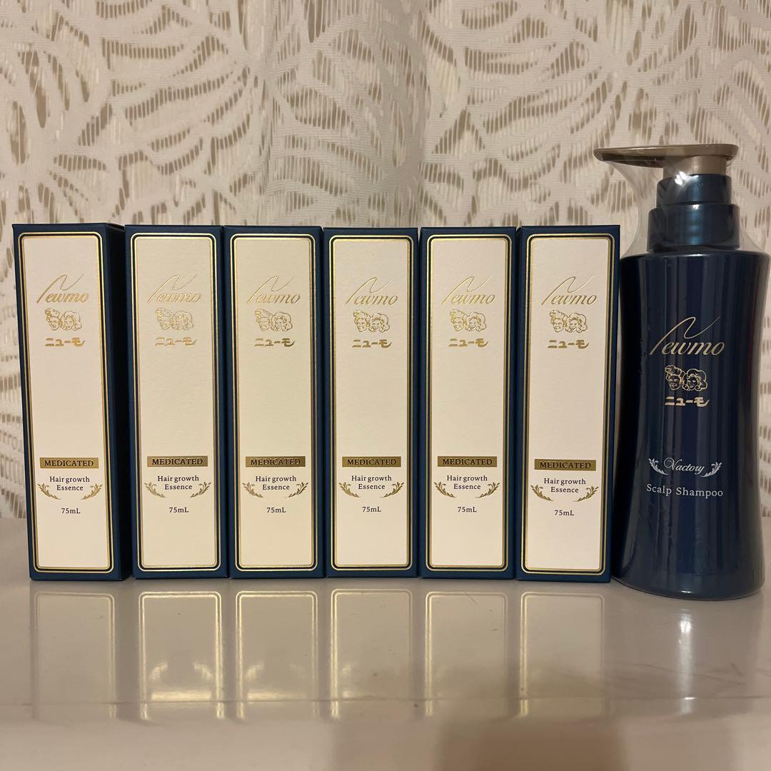 【新品未使用】ニューモスカルプケア76ml 6本セット＋Vactoryシャンプー