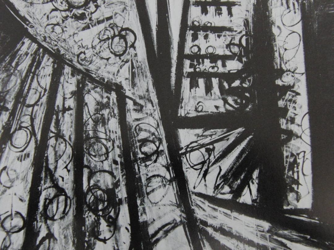 ベルナール・ビュッフェ【LA CORRIDA-Torero】希少な額装用画集より