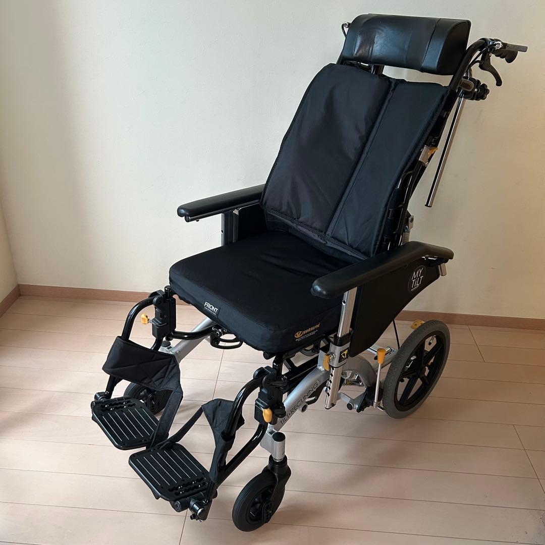ティルト&リクライニング車いす マイチルトコンパクト3D MH-CR3D