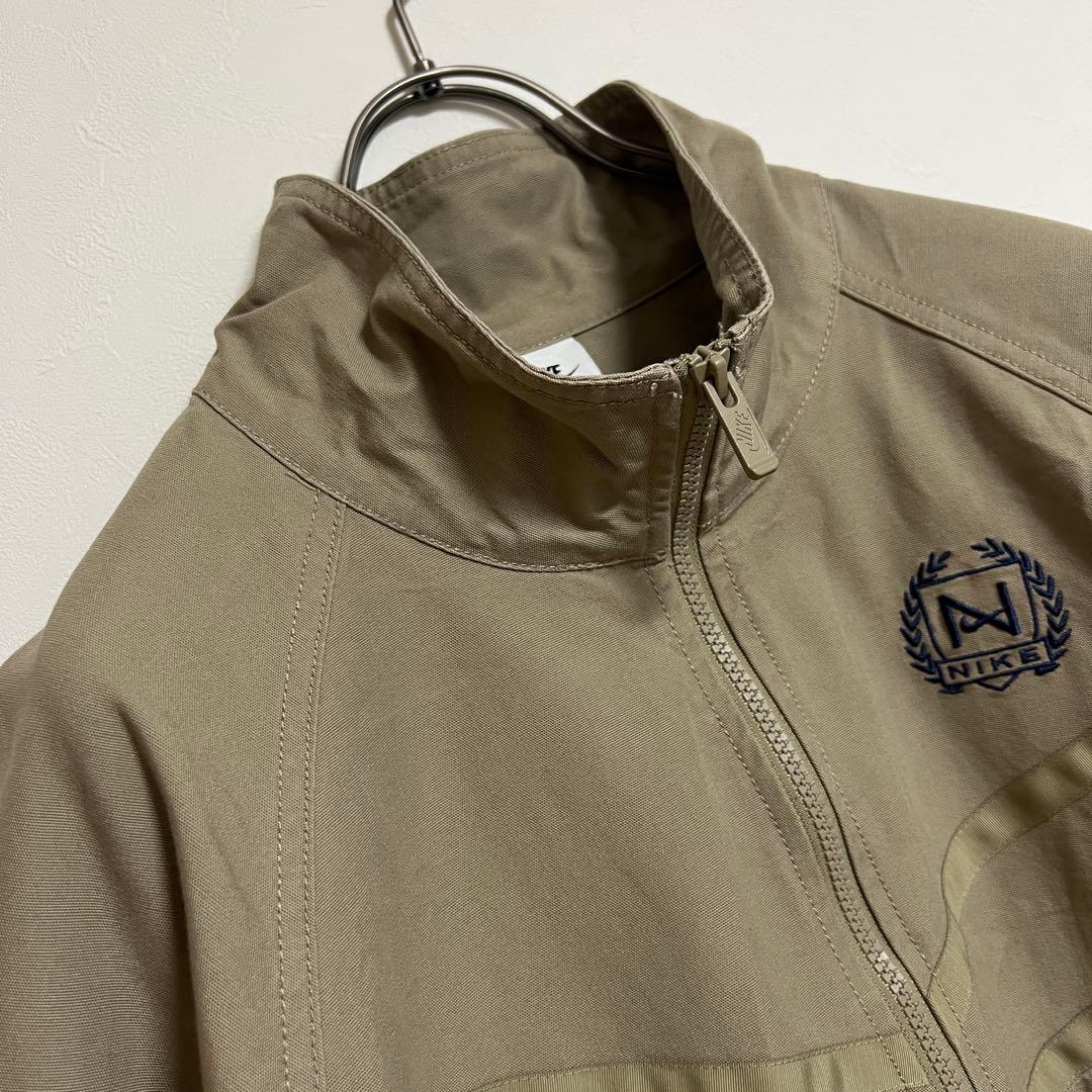 極美品 NIKE ナイキ ハーフジップ キャンバスジャケット L 岡田将生