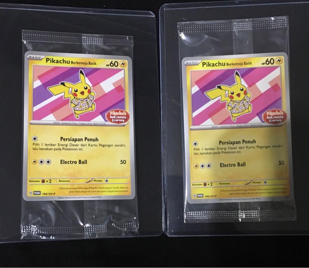 インドネシア　ピカチュウカード　4枚セット ピカチュウV-union（4枚1セット）(ポケモンカードs8 25th ANNIVERSARY