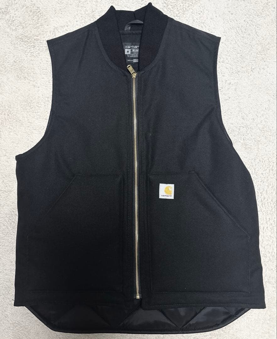 Carhartt ダックベストリラックスフィットM Carhartt（カーハート） ダウンベスト ベスト ダックベスト メンズ