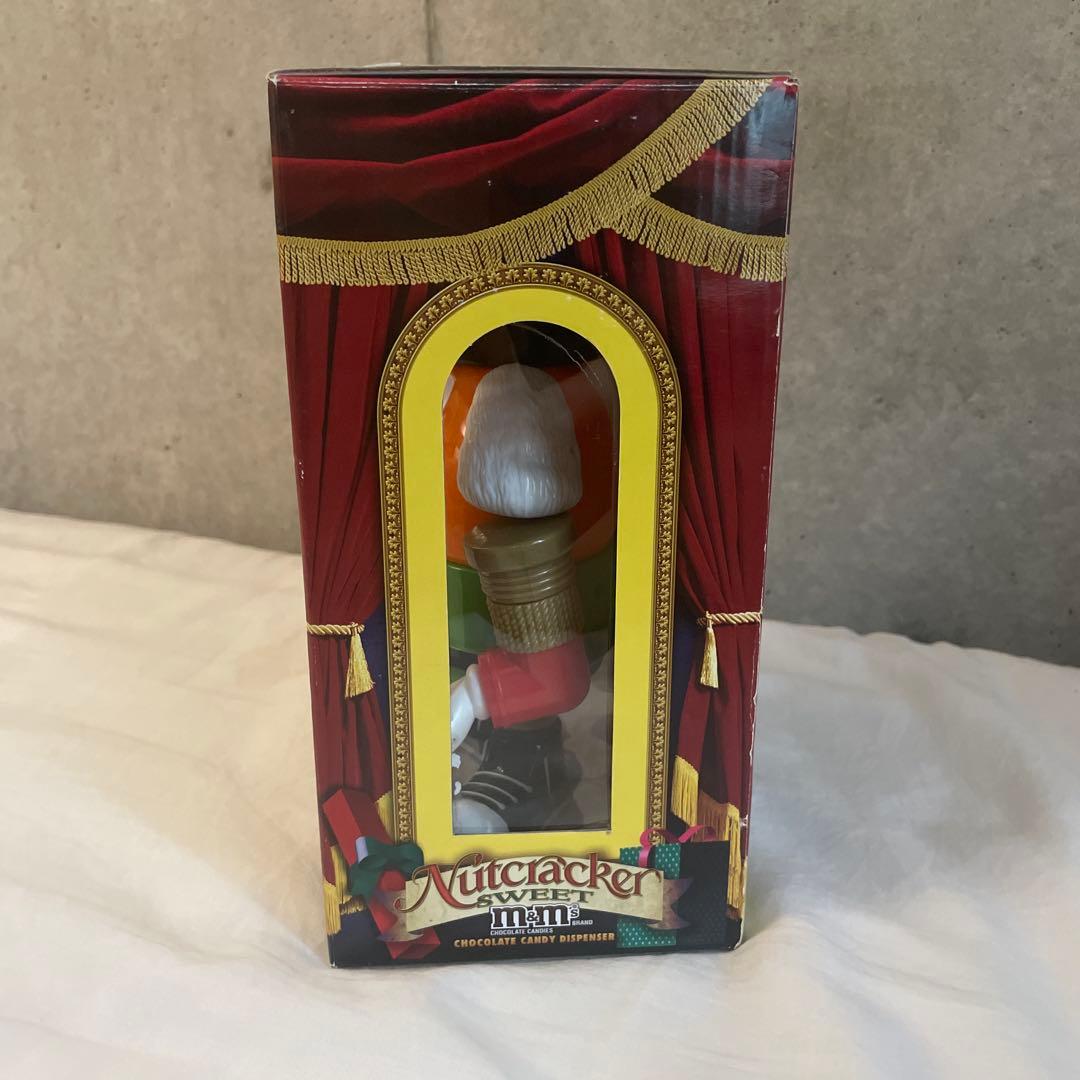 6/22処分】m&m's ディスペンサー くるみ割り人形 オレンジ 激レア