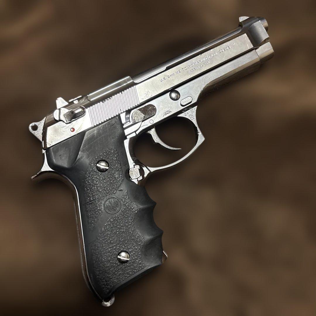 東京マルイ ガスブローバック M92 クロームステンレス US M9 - メルカリ