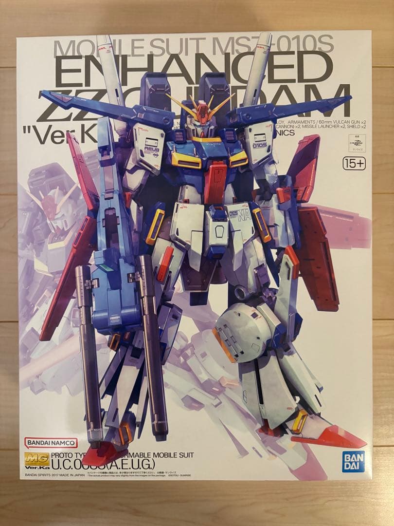 【新品未使用】ＭＧ 1/100 強化型ダブルゼータガンダム Ver．Ka