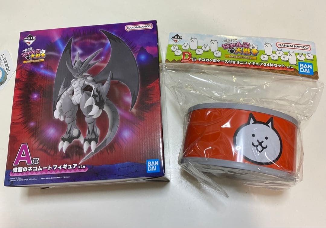 一番くじ にゃんこ大戦争 A賞 D賞 フィギュア セット 一番くじ にゃんこ大戦争 ～みんなでペリペリするにゃ～｜一番くじ