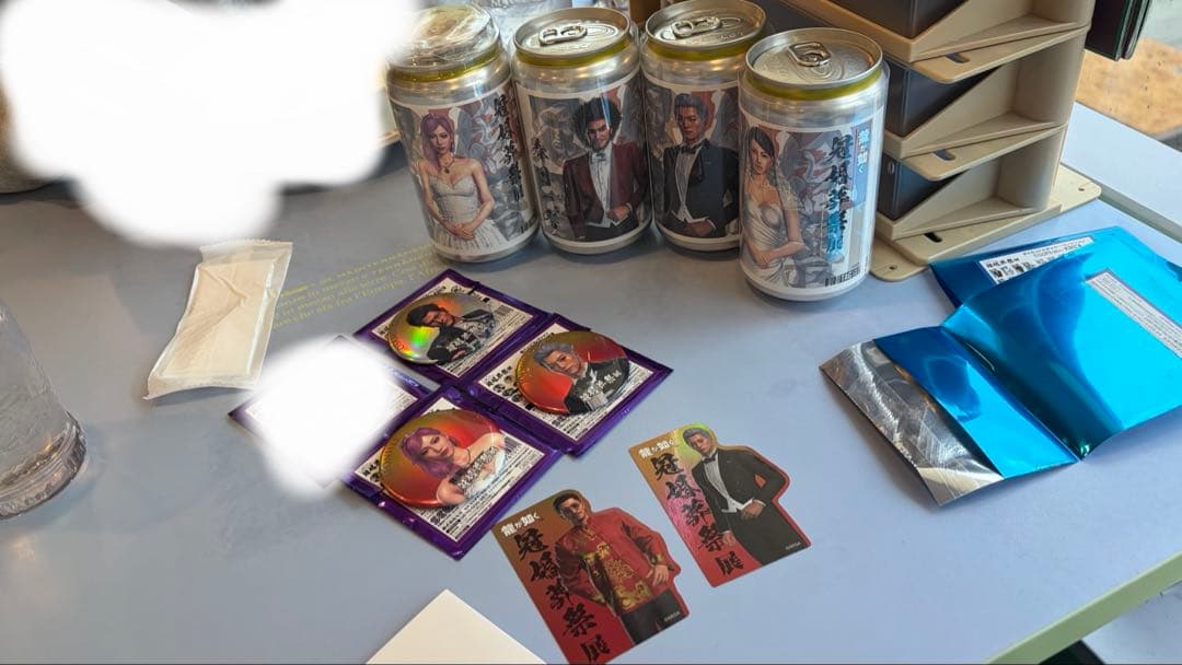 龍が如く 缶　ラベル　缶バッジ　シール　ソンヒ　ハンジュンギ　柏木　趙　別売り⭕️