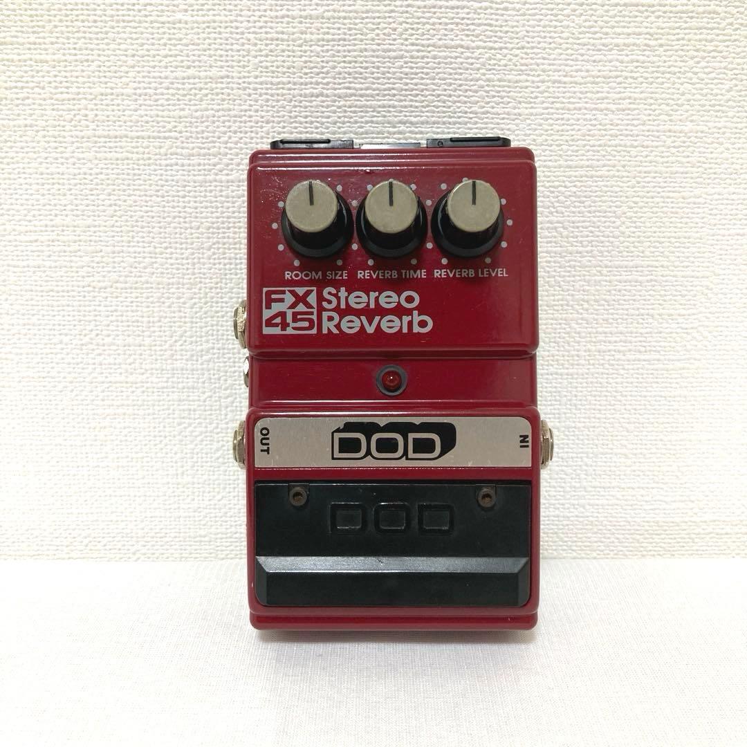 Pizza　DOD　Stereo Reverb　FX45　動作品 NPD: DOD FX45 STEREO REVERB : r/guitarpedals