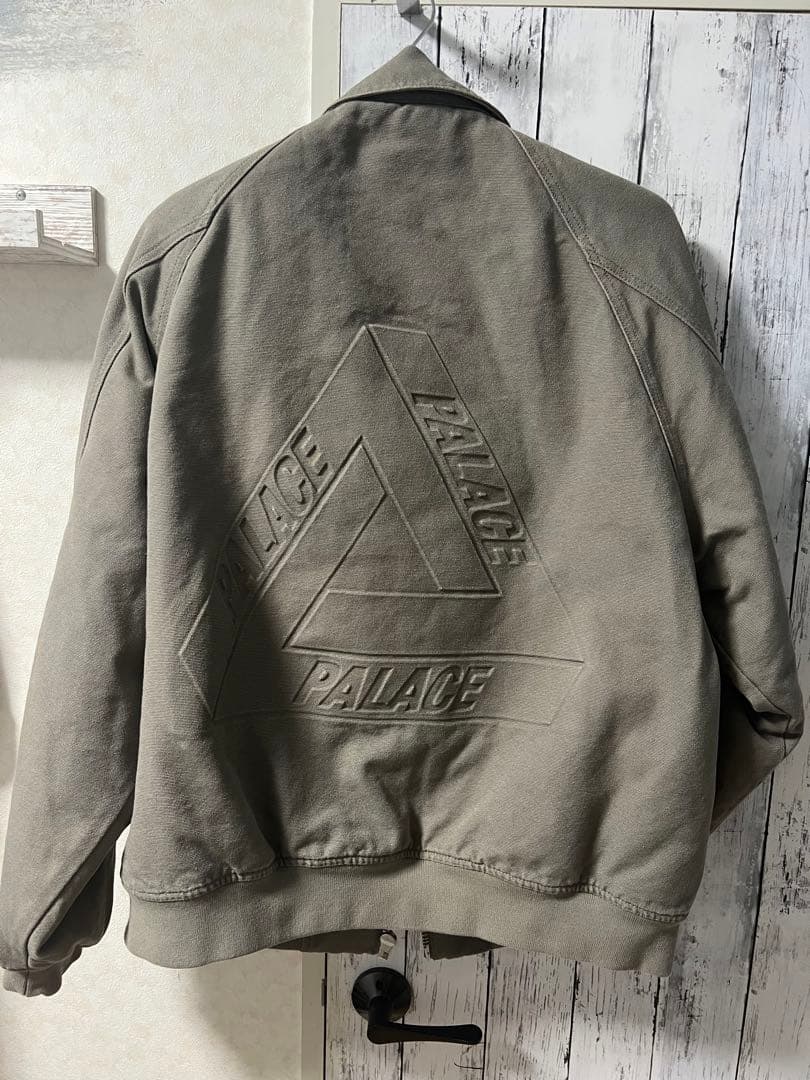 PALACE bossy canvas jacket grey - メルカリ