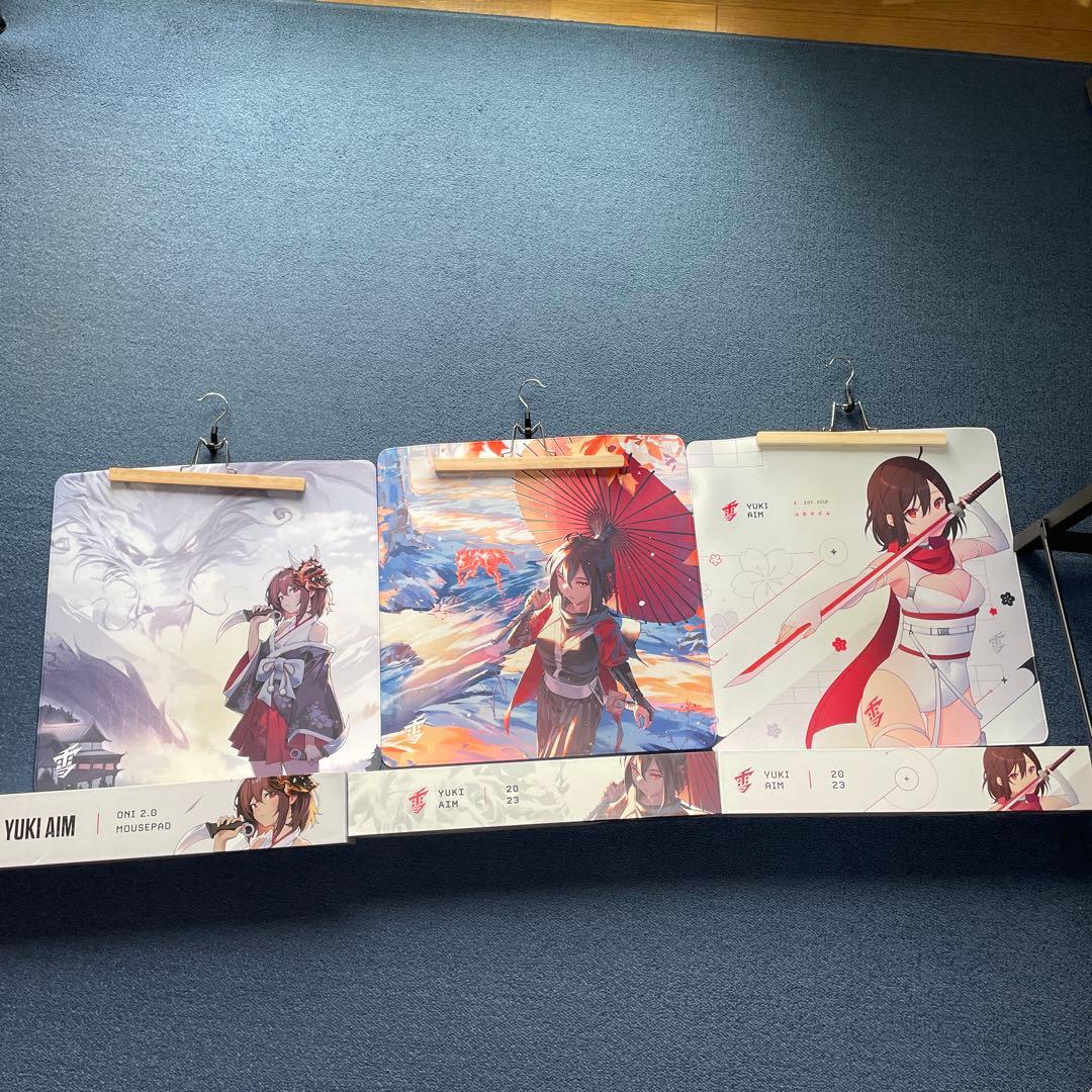 YUKIAIMマウスパッド　まとめ売り