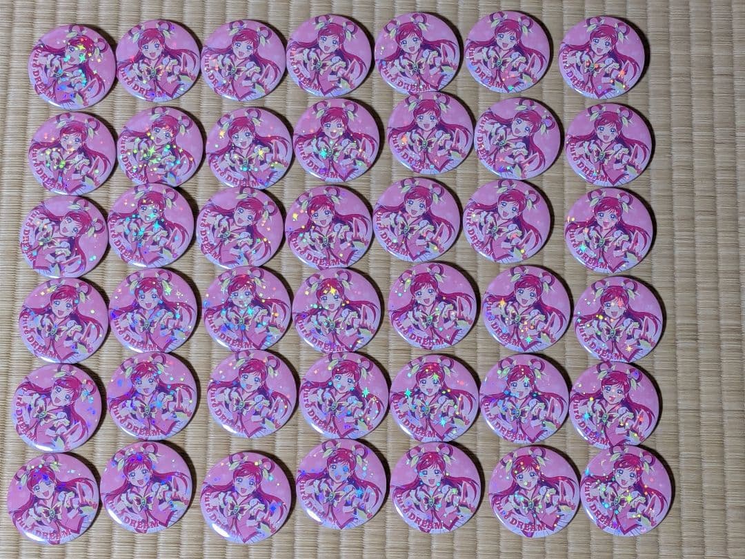 yesプリキュア5GOGO! キュアドリーム　缶バッジ　42枚(最終出品)
