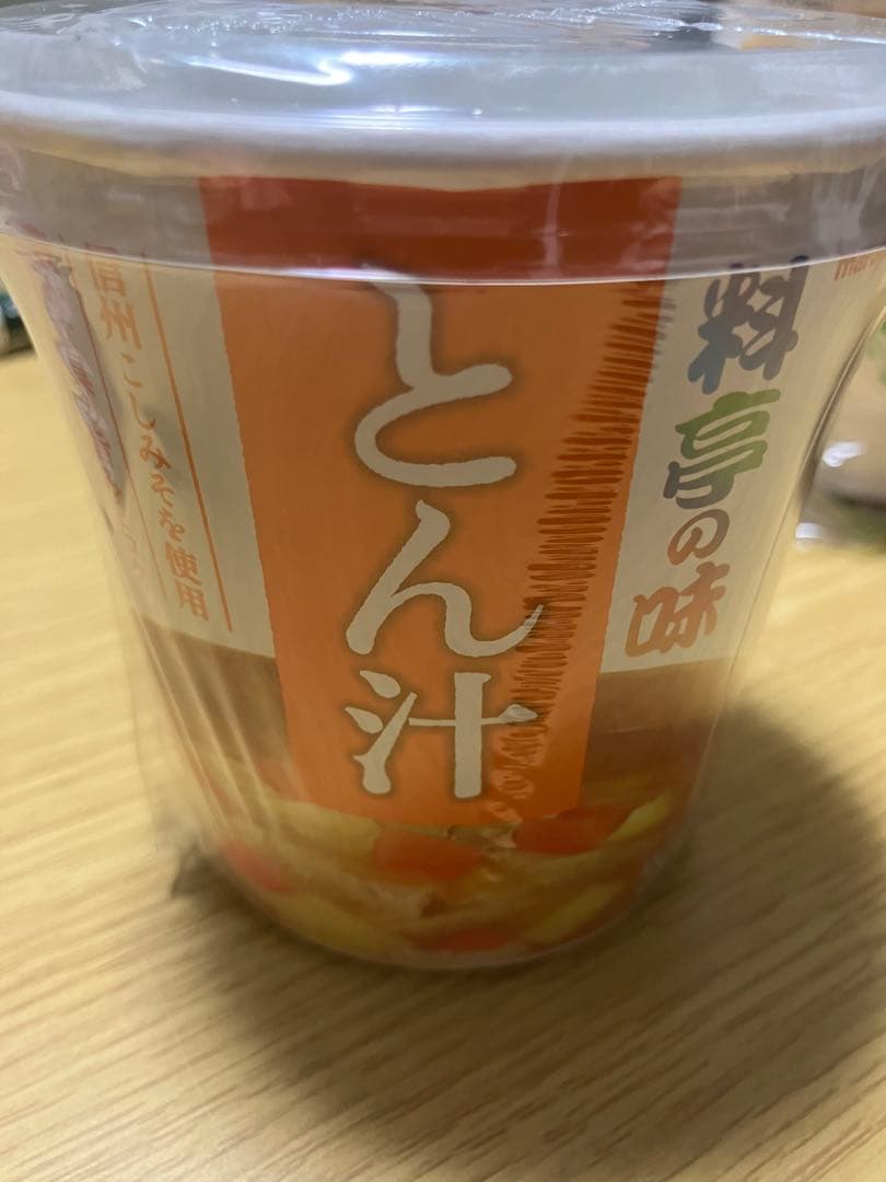 とん汁 カップタイプ 即席食品