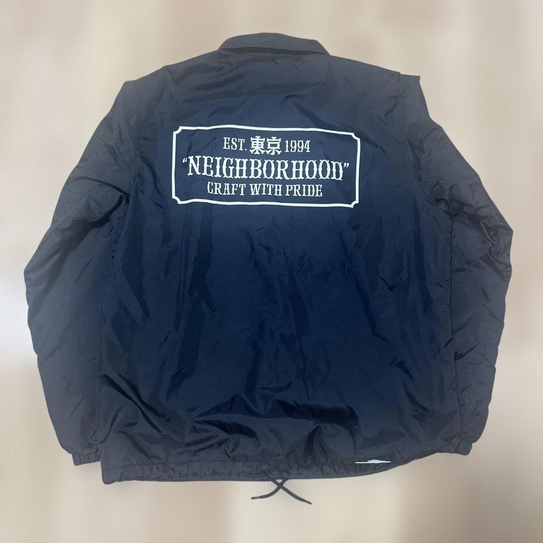 NEIGHBORHOOD コーチジャケット　ブラック　東京