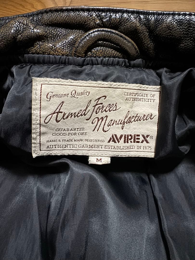 セミダブルライダース AVIREX ビンテージ加工