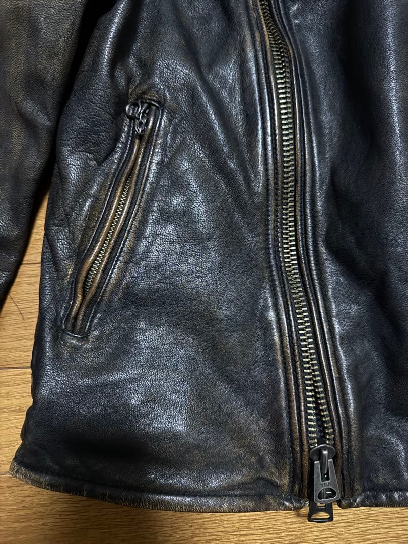 セミダブルライダース AVIREX ビンテージ加工