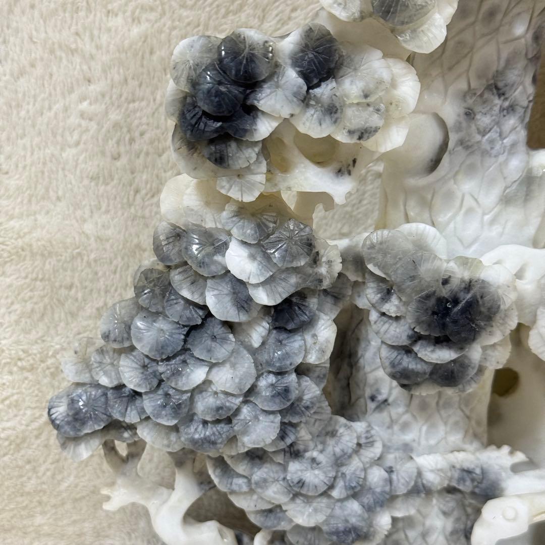 鑑賞石 飾り石 古美術品 骨董品 石彫刻 彫刻 美術 細密細工 時代物