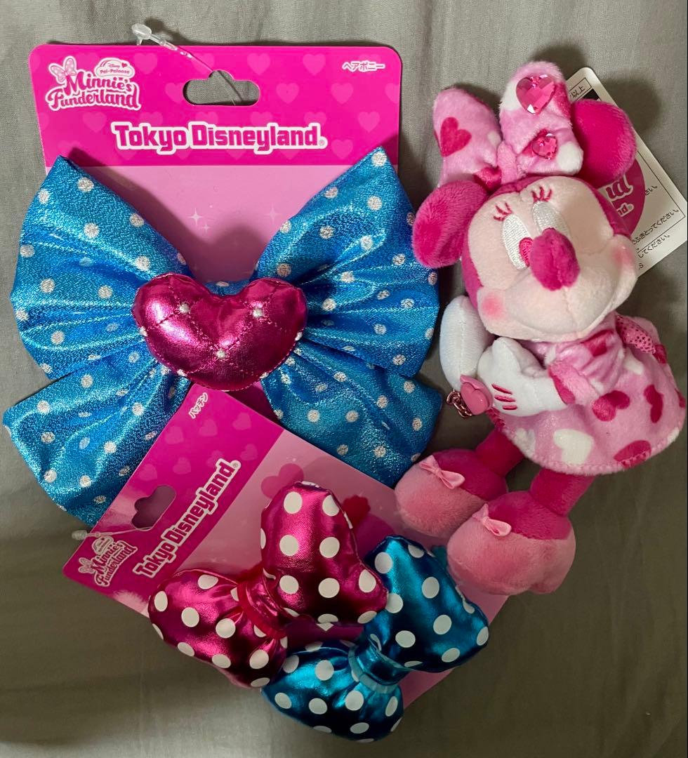 パルパルーザ ミニー 3点セット キーチェーン ミニーヘアアクセサリーセット 新品タグ付き】 ディズニー パルパルーザ ミニー キーチェーン｜Yahoo