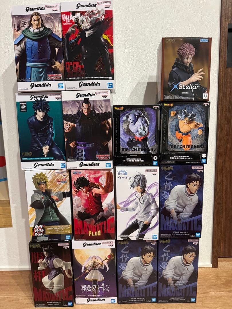 最新プライズ含むフィギュア 15体まとめ売り - メルカリ