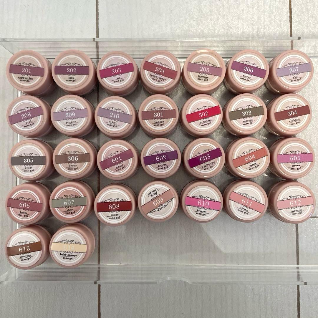 未使用多数！ maogel 30色　まとめ売り