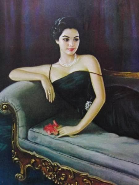 BASUKI　ABDULLAH（バスキ　アブドウラ）、貴婦人像