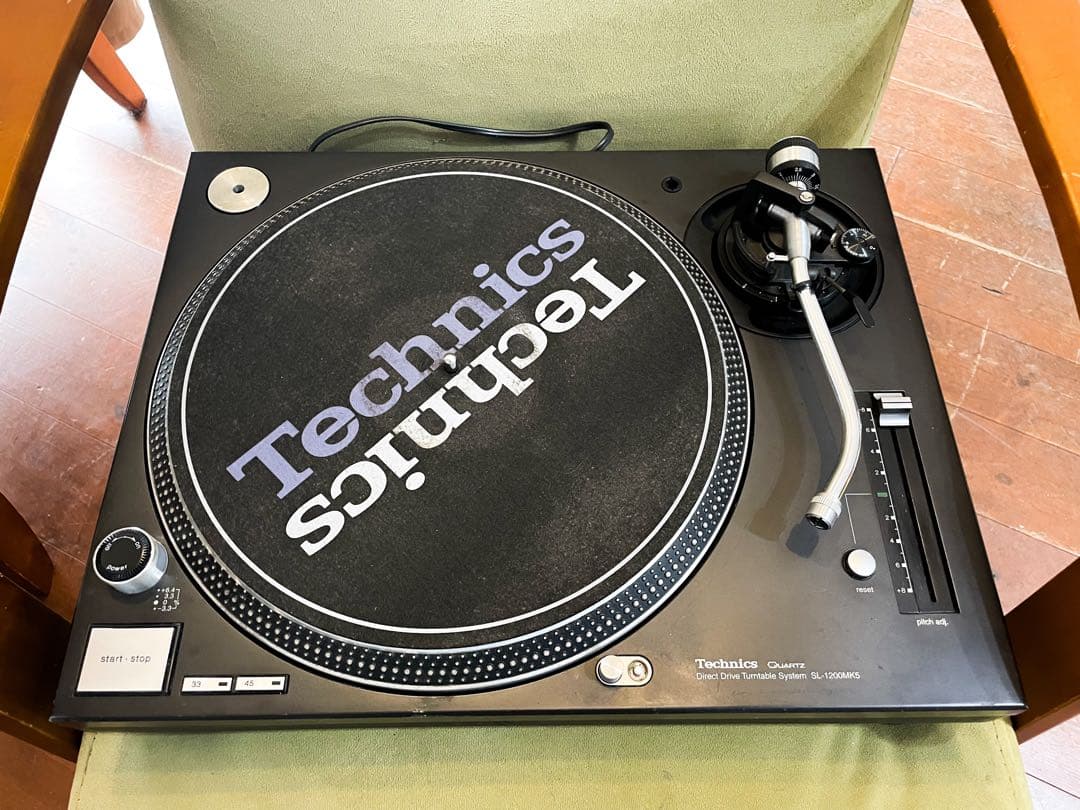 Technics SL-1200 MK5ターンテーブル クリーニング済み　完動品 Yahoo!オークション -「sl-1200mk5」の落札相場・落札価格