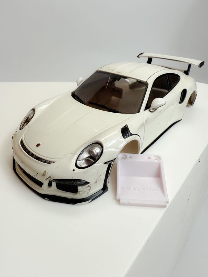 b*i様 京商 ミニッツ ポルシェ911 GT3 RS ホワイト オートスケール