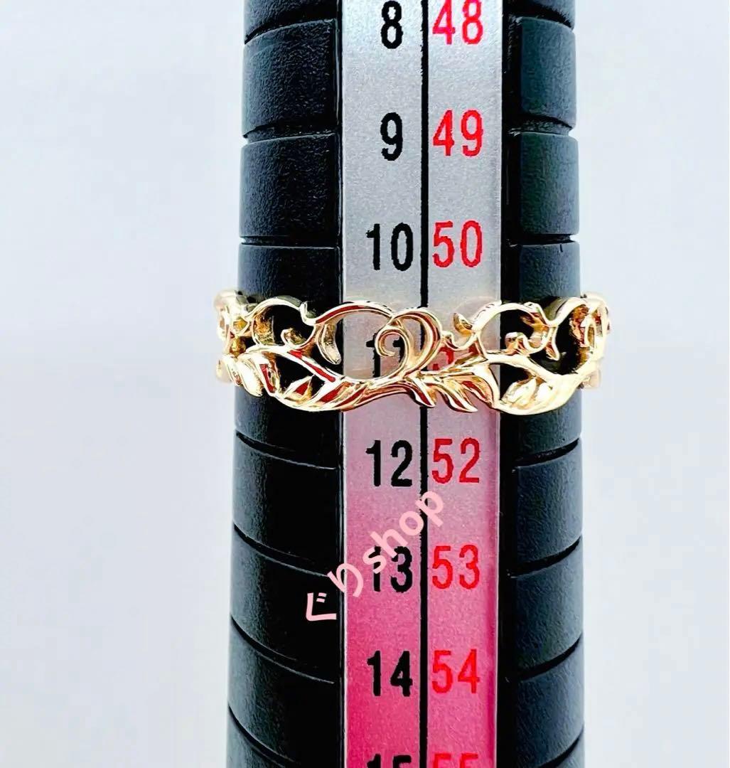 agete k10 オリーブモチーフ リング 11号 - メルカリ