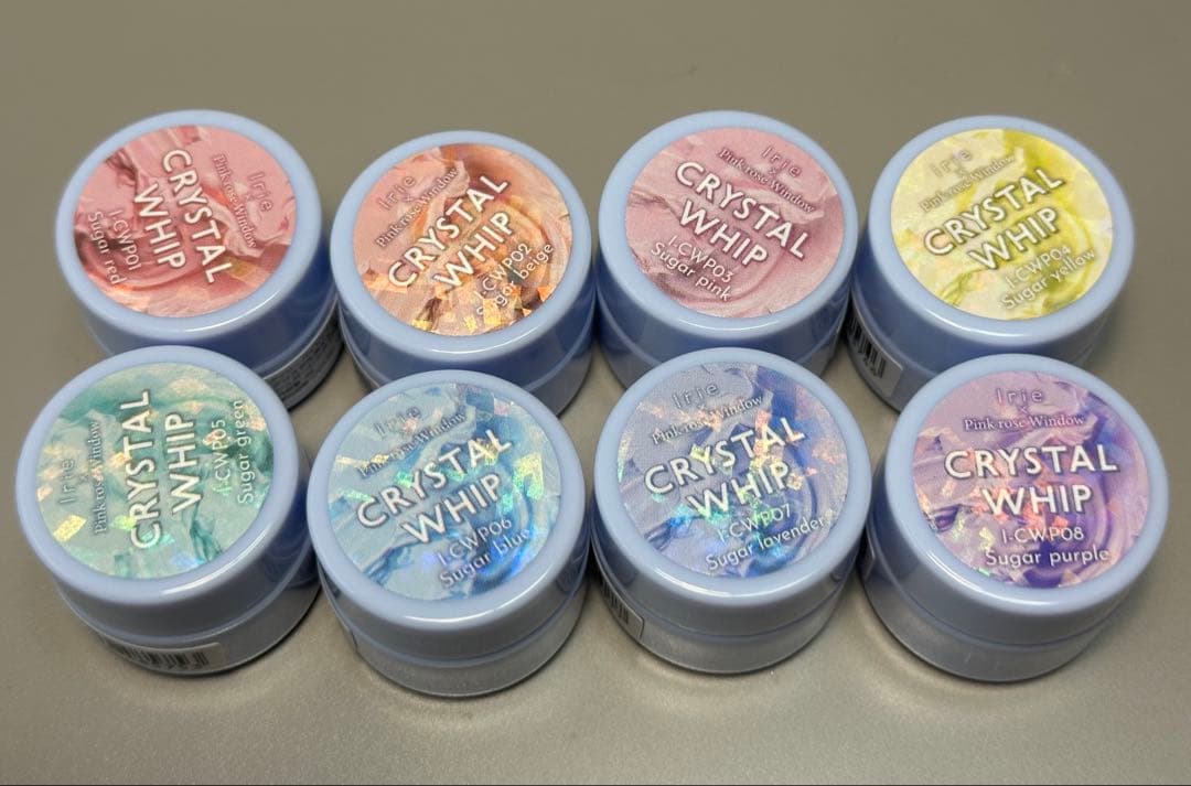 CRYSTAL WHIP ジェルネイル 8色セット