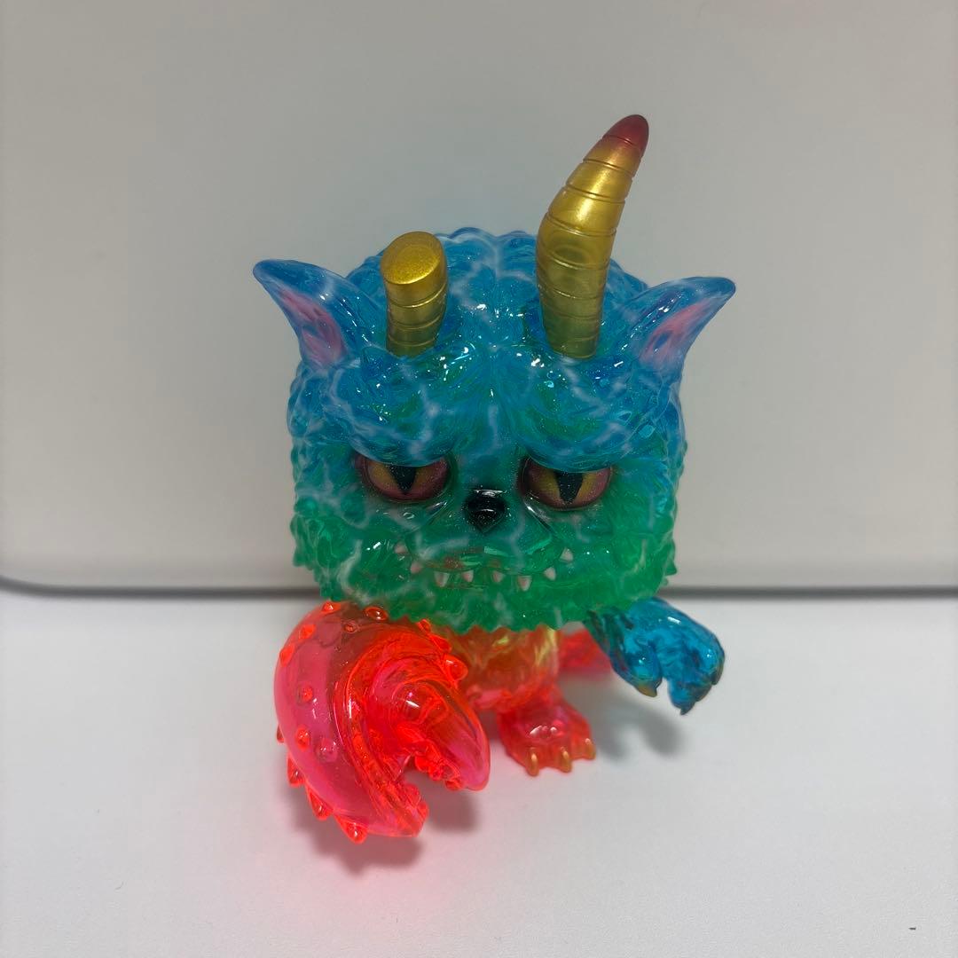 BIGLAAWX Omeow ぺインターネットコラボ　水中迷彩　ソフビ