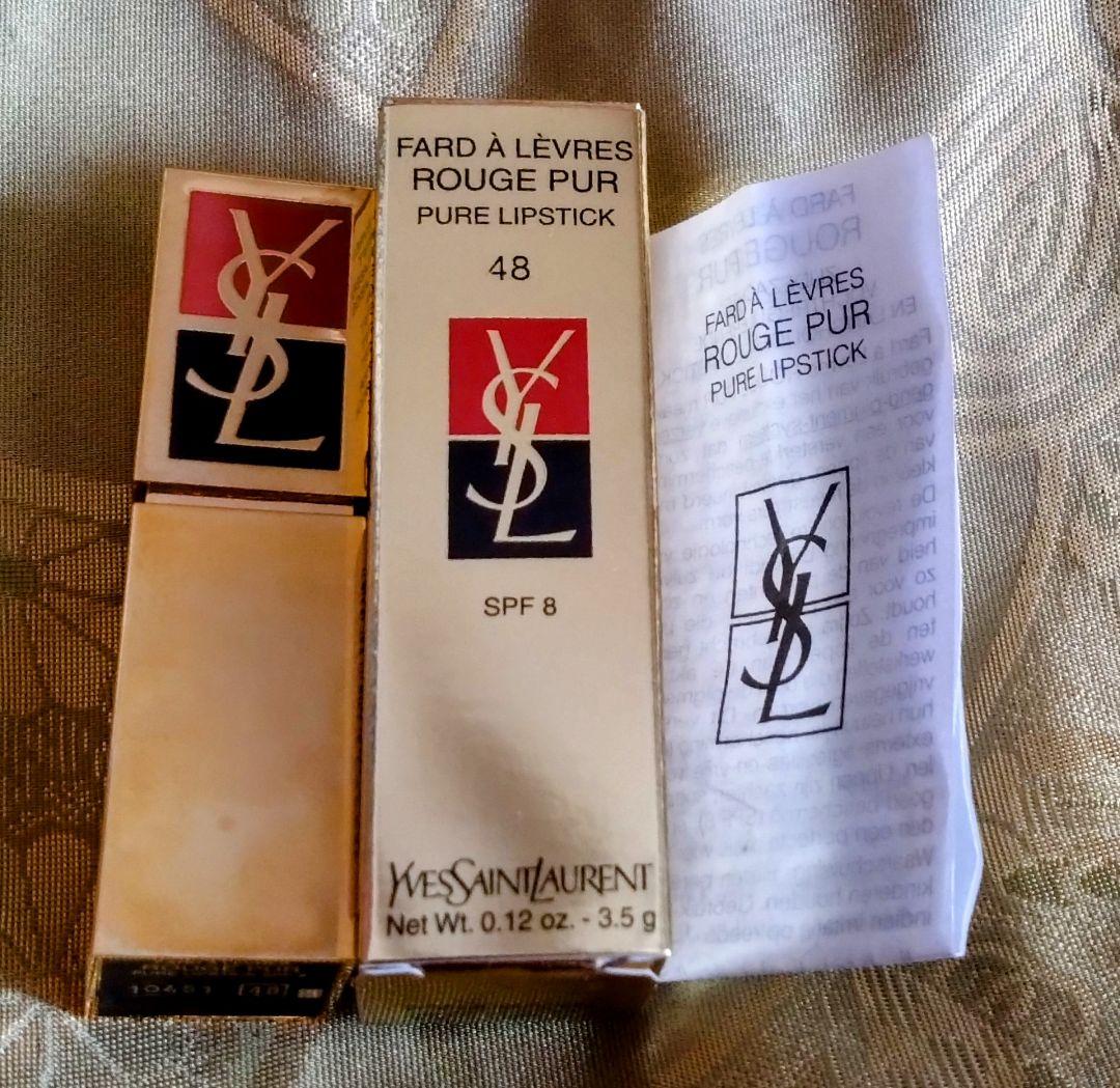 未使用　箱入り　説明書付き　イヴサンローラン　口紅　no.48