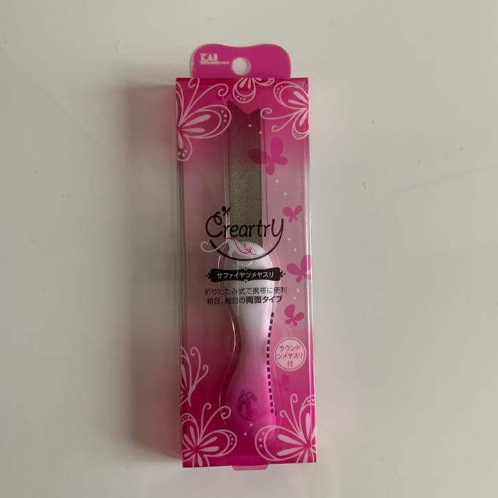 貝印 クレアートリー サファイヤツメヤスリ HC0860  爪ヤスリ 新品