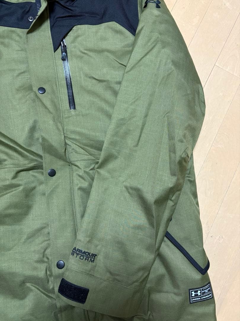 美中古】アンダーアーマー スノボウェア上下セット インナージャケット