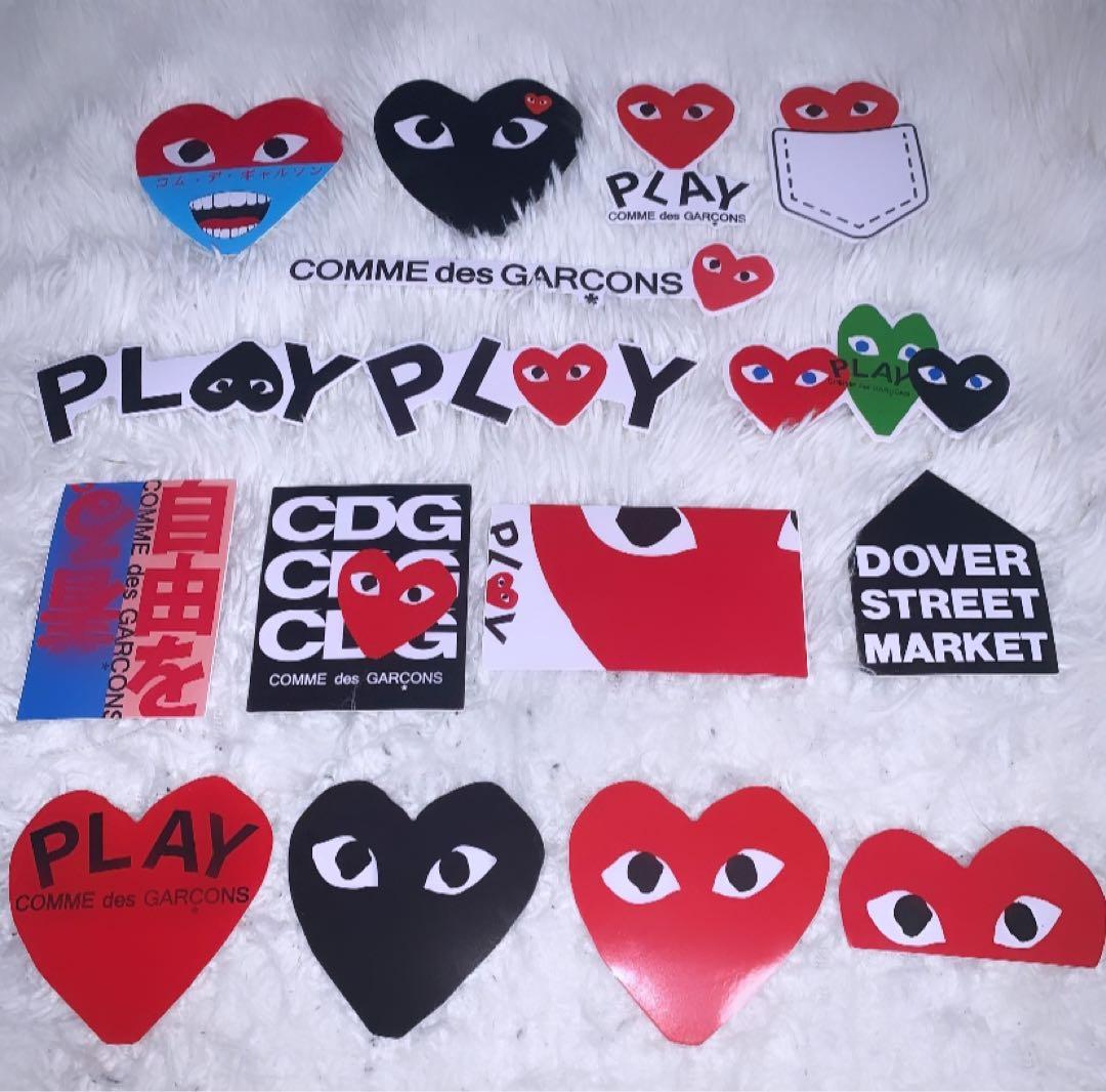 COMME des GARCONS コムデギャルソン ステッカー - メルカリ