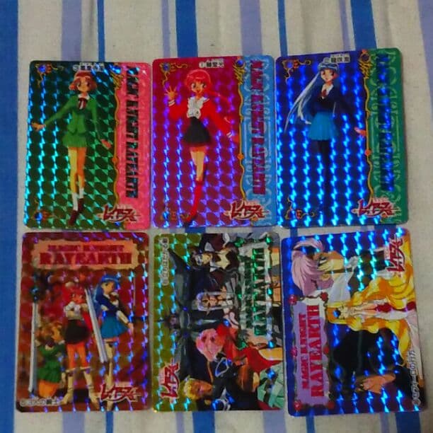 アマダの魔法騎士レイアース・キラカード６枚セット