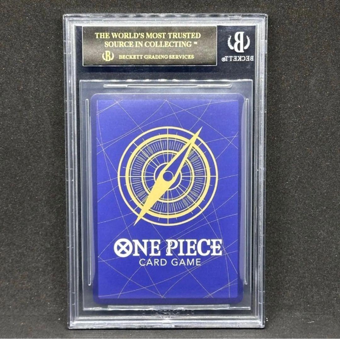 BGS 10 BL プロモ モンキー D. ルフィ 王冠 P-043 黒ラベル - メルカリ