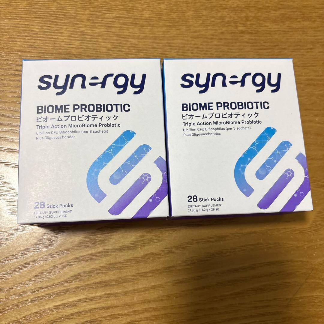 シナジーワールドワイドジャパン ビオームプロビオティック2箱