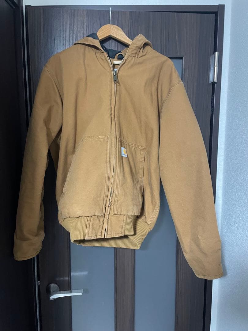 Carhartt フード付きジャケット Mサイズ ベージュ