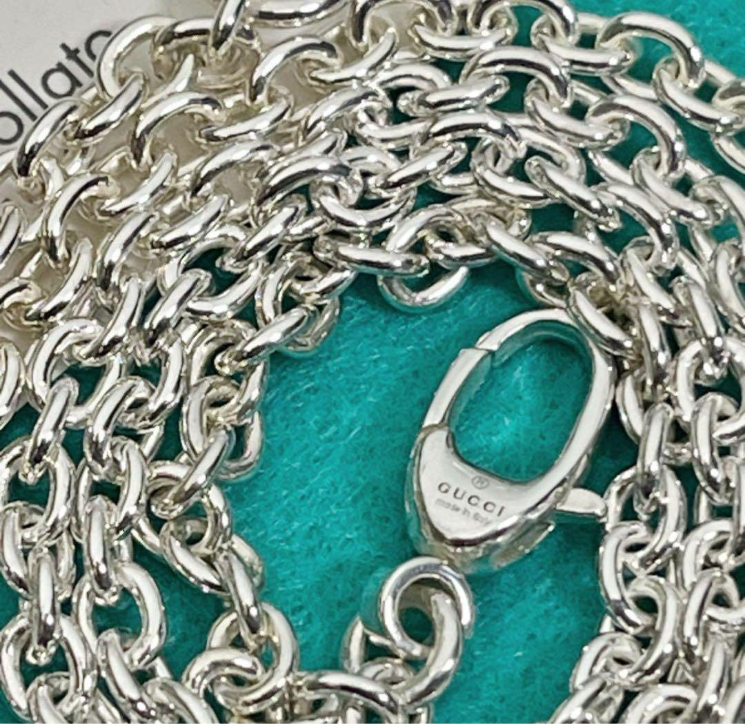 極美品‼️GUCCI 3.8ミリ シルバー925 チェーンネックレス