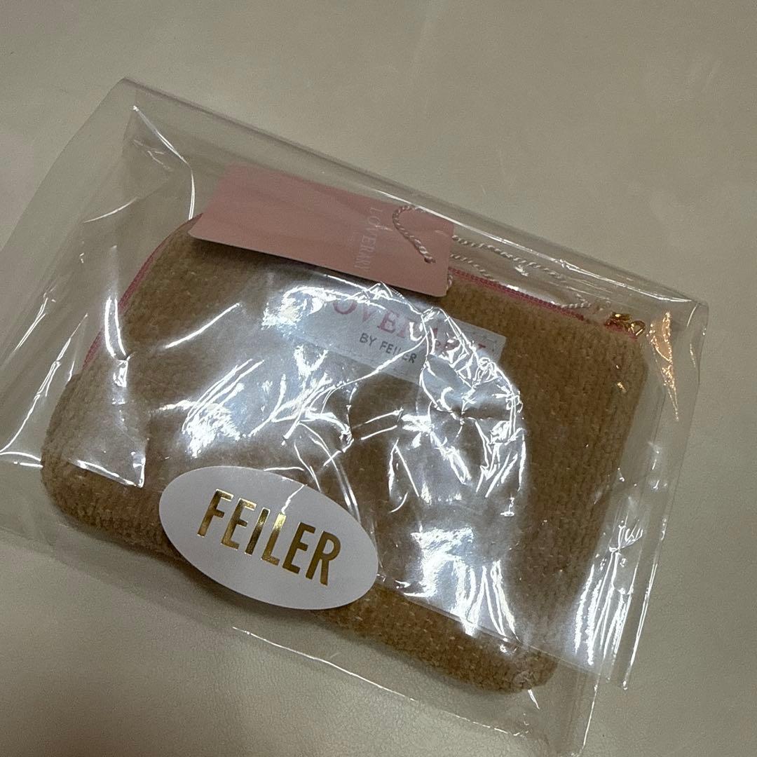 ラブラリーバイフェイラー ドアップテディガール L字ポーチ タグ付き