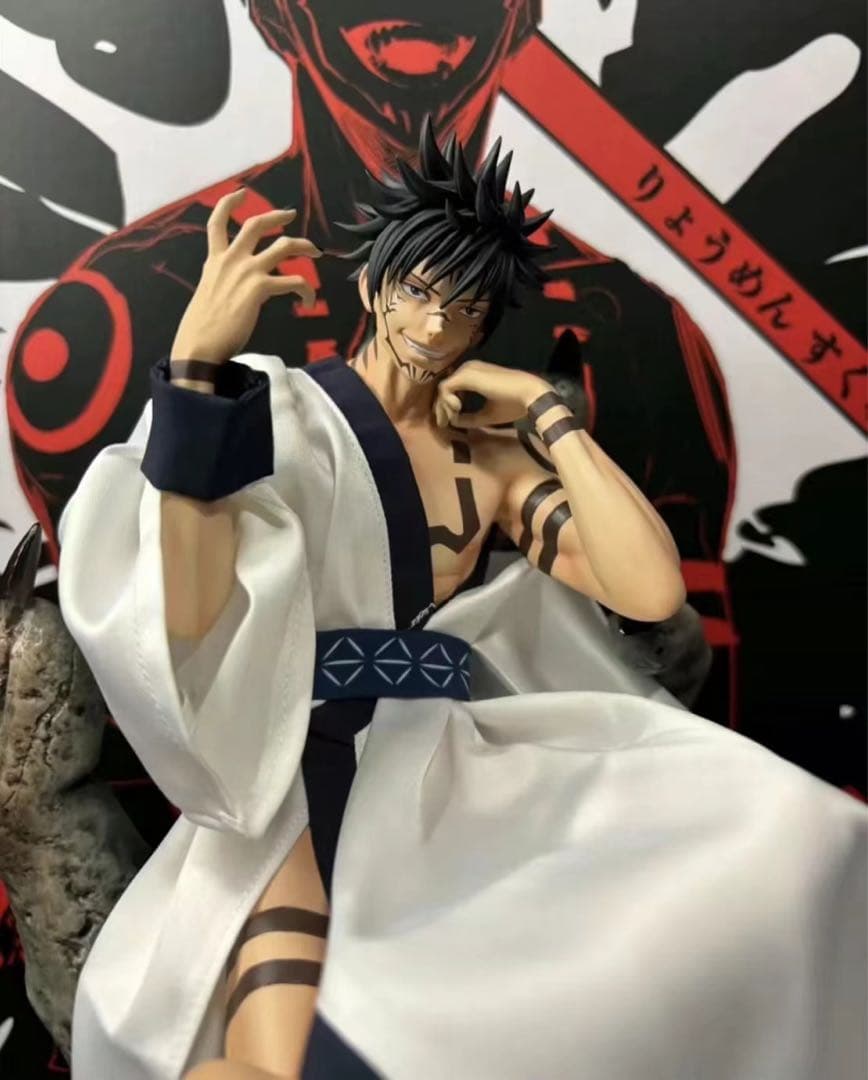 呪術廻戦 両面宿儺 伏黒恵 ガレージキット ガレキ スタチュー③ - メルカリ