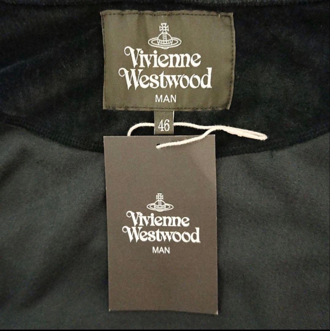 希少 美品 ヴィヴィアン ウエストウッド オーブ 刺繍 ロゴ ベロア